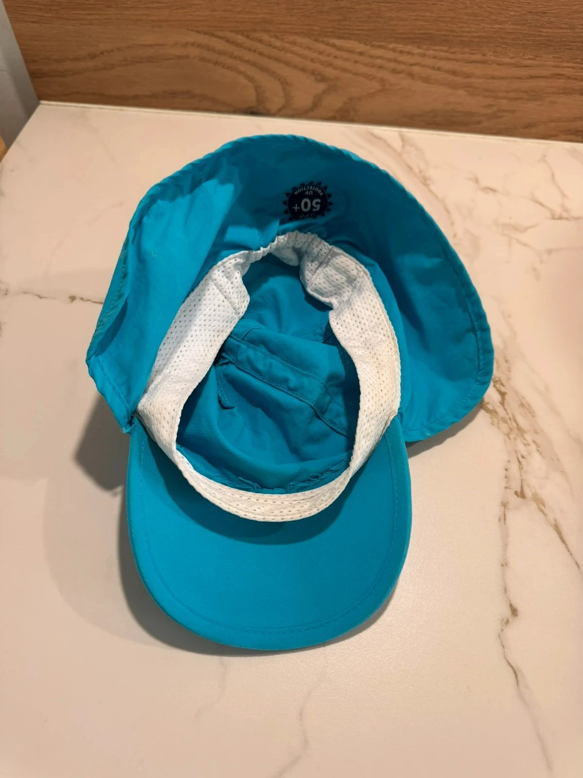 Gorra piscina mar 6 12 meses azul turquesa Nabaiji Décathlon – photo 4